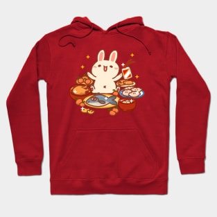 Lunar New Year Rabbit Feast Hoodie